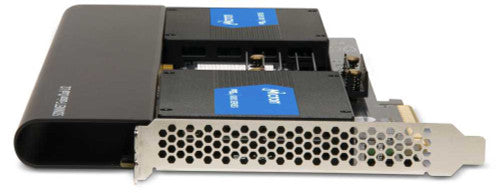Sonnet Fusion Dual U.2 SSD PCIe Card with Two U.2 NVMe SSD Connectors On a PCIe 3.0 x16 Card, add your own U.2 SSDs Sonnet Fusion Dual U.2 SSD PCIe Card with Two U.2 NVMe SSD Connectors On a PCIe 3.0 x16 Card, add your own U.2 SSDs